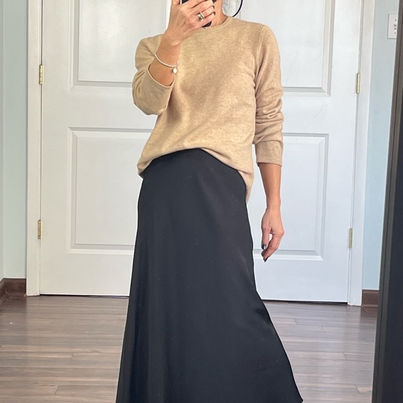 Lands' End Sweaters Lands End 0 Cashmere Essential Crewneck Sweater